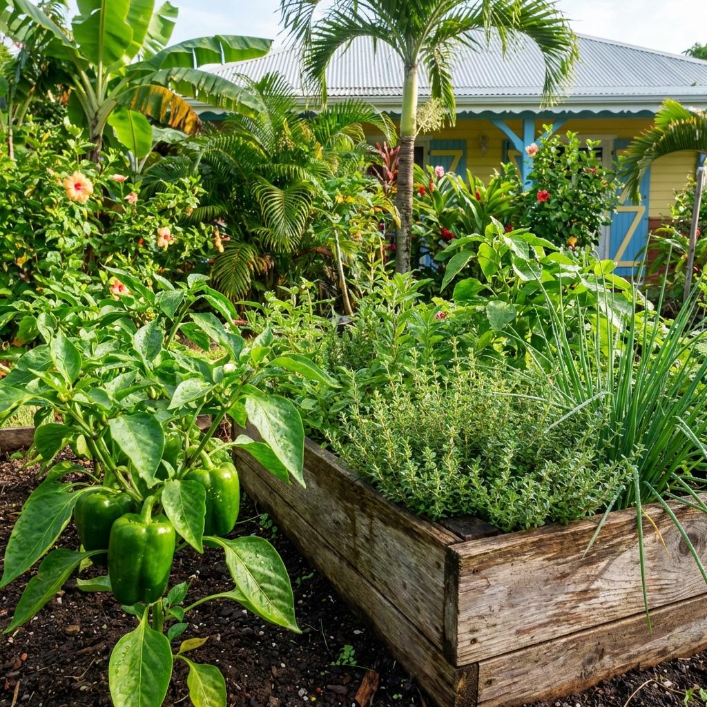 Votre Jardin Créole : L'Autosuffisance pour Réduire la Facture